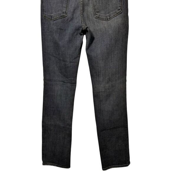 Paige Le High Straight Leg Jeans Size 25 Distressed Light Wash Destroyed - Picture 8 of 10